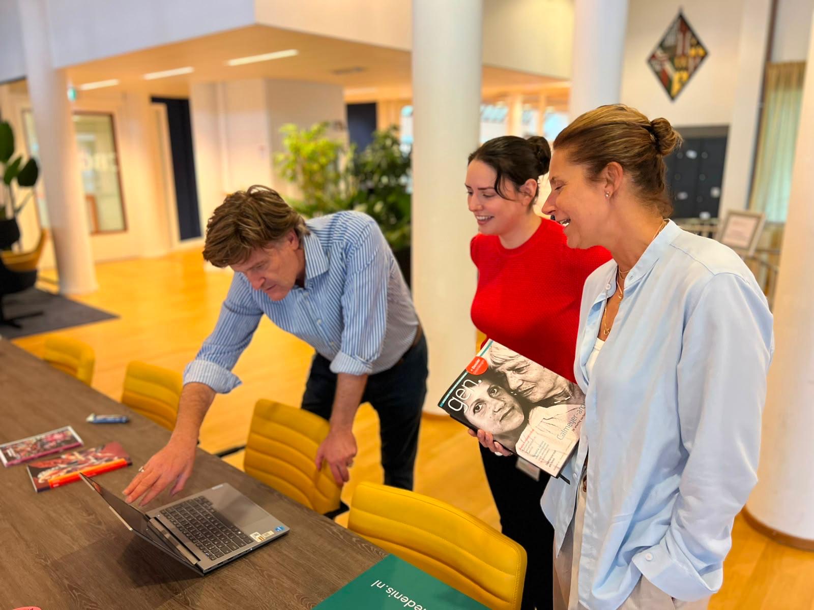 CBG-collega's bespreken werkzaamheden